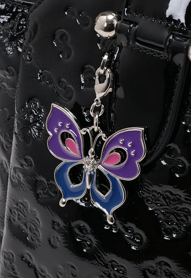 極美品✨希少完売アナスイ　バタフライエンボス　エナメル　エリス　トート　 A4可 Amazon | [ANNA SUI] [アナ スイ]【新型】トートバッグ A4対応