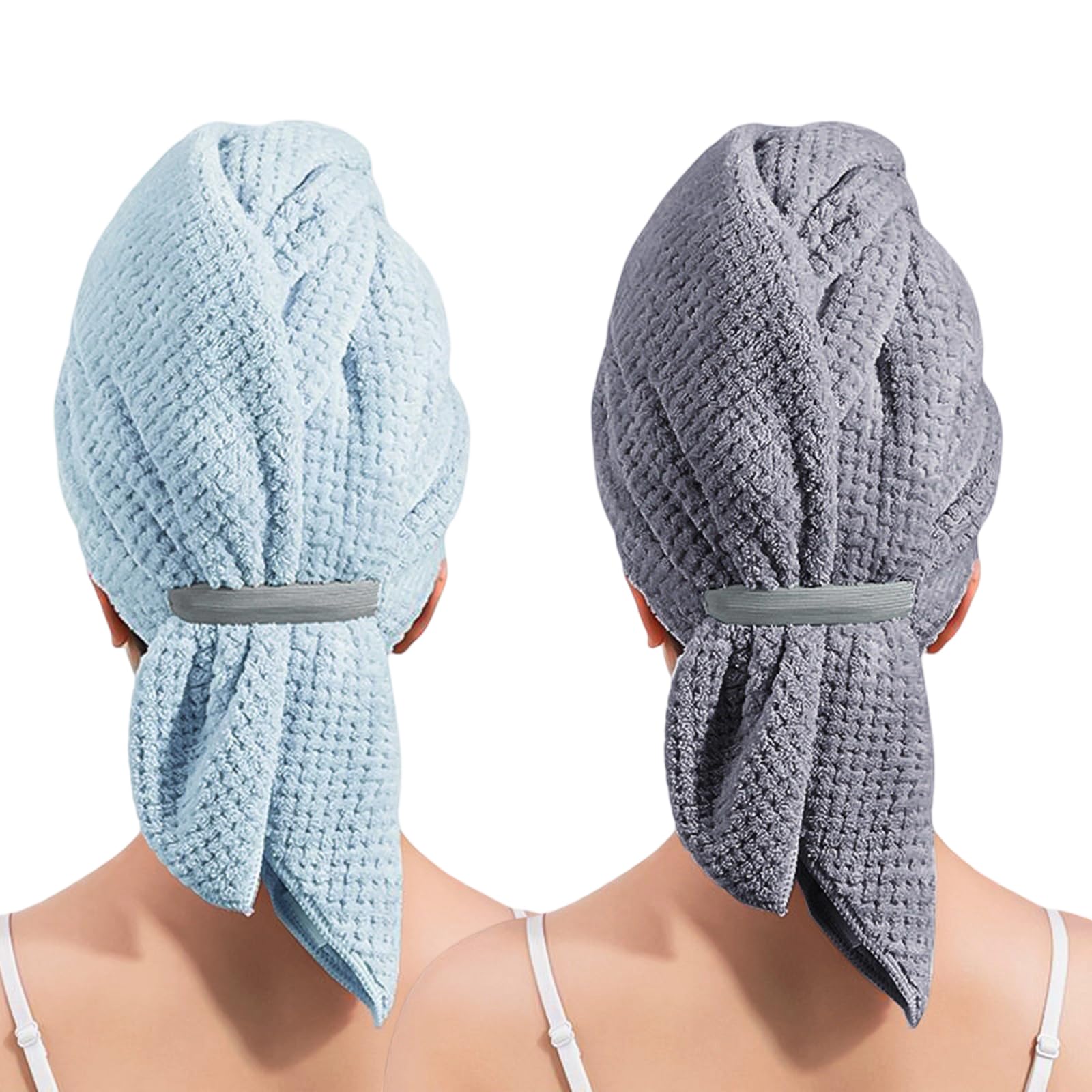 Tsophreniq Pineapples Grids Dry Hair Towel Super Absorbent Quick Drying Corals Velvets Bathing Towel Pineapples Grids Washcloth Bathroom Quick Dry Hair Turban