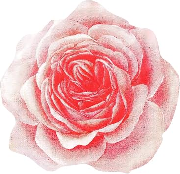 Jolitee Premium 3-Ply Dinner Napkins - Elegant Guest Towels Perfect for Weddings, Bridal Showers, Parties & Daily Use, Extra Large, Disposable, Versatile Designs Die Cut Rose