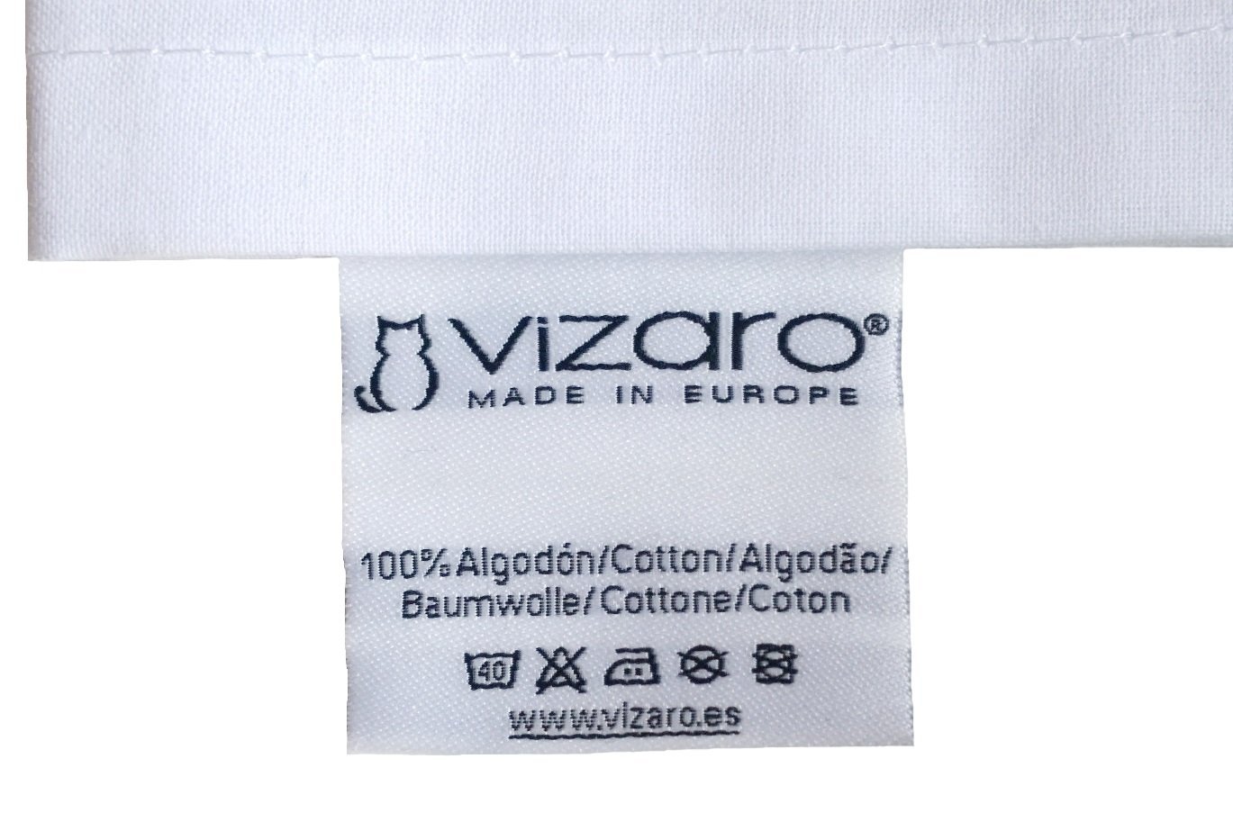 Copripiumino lettino 60x120cm + Federa Cuscino - 100% Cotone - Mis - 90x120cm, 30x60cm - Vizaro - Linee Grigie