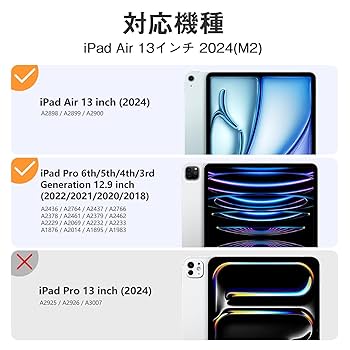 N*e様 【美品】豪華フルセット 即使用可 iPad air M2 + アクセサ iPad Air 11インチ 第6世代(2024)M2 Wi-Fi 128GB MUWC3J/A