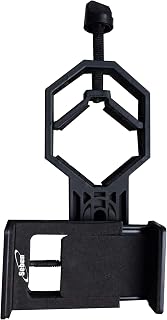 Seben DKA5 Smartphone Adapter für Teleskope und Astrofotografie, Spektiv, Fernglas, Monokular oder Mikroskop Digiskopie mit Flexibler Halterung