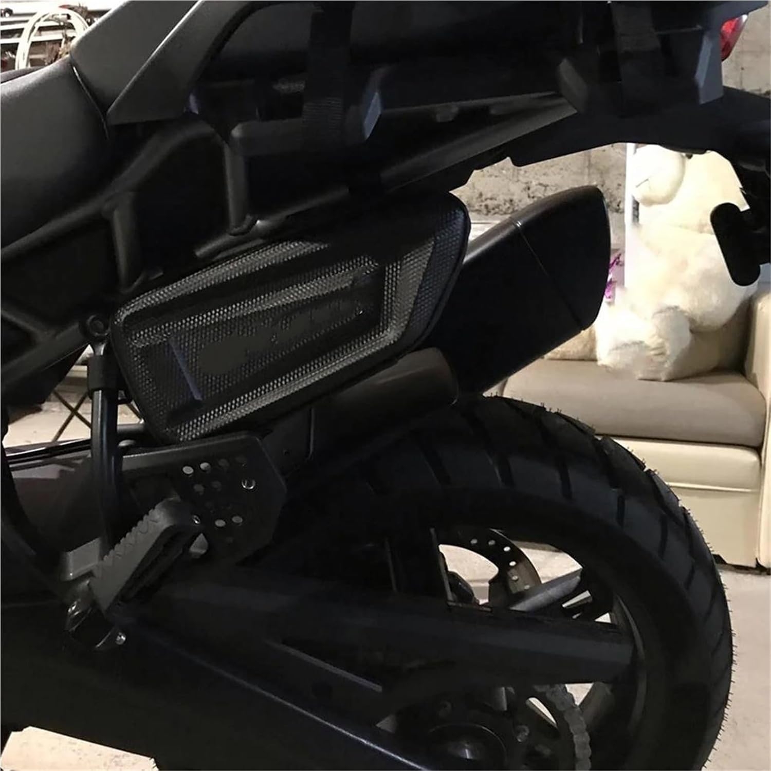 サドルバッグ オートバイアクセサリー防水ハードシェルサドルバッグ/サイドツールバッグ に適合するカワサキに適合するZ1000に適合す