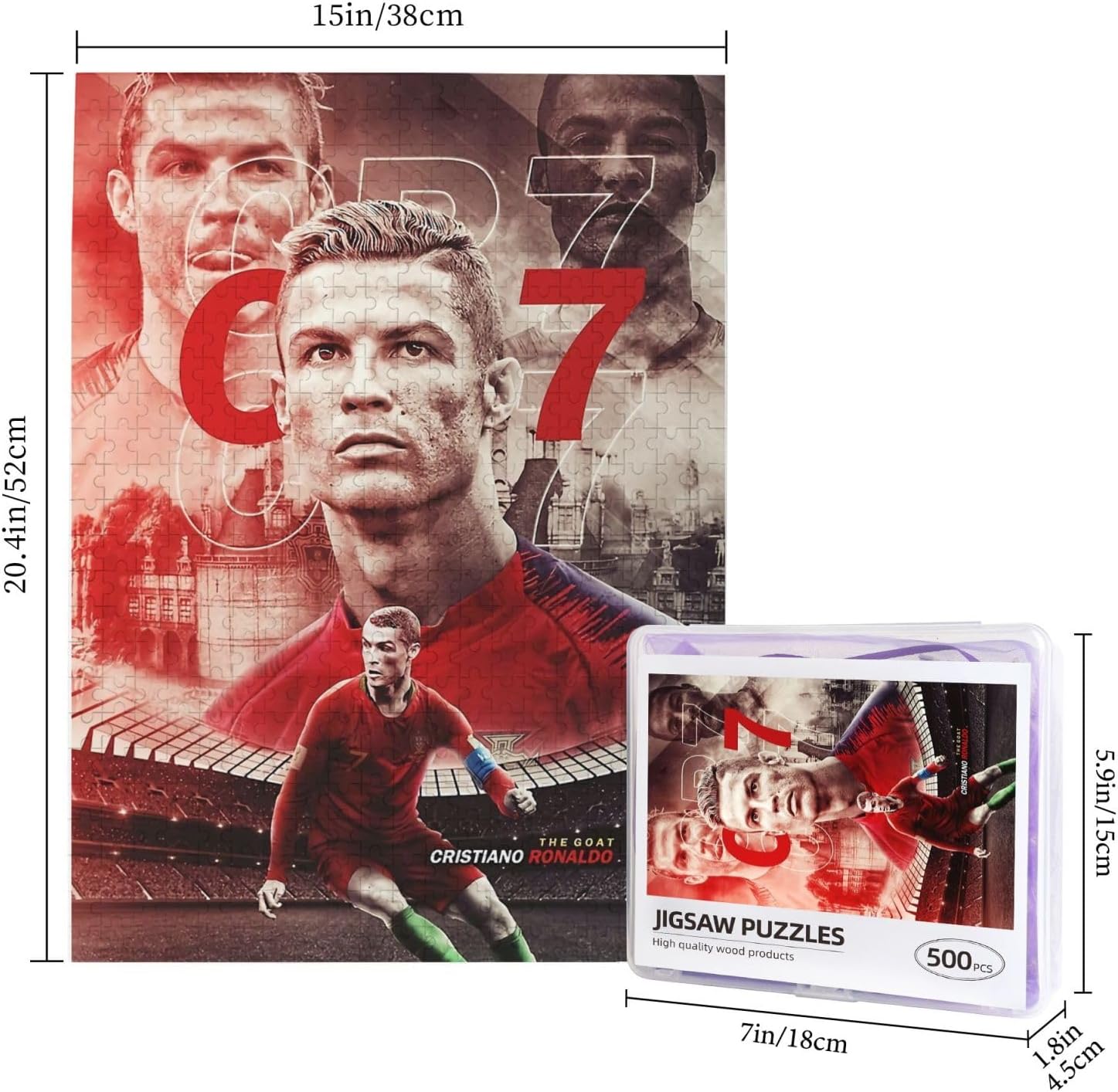 500 Pcs for #7 Personalized Puzzle 500 Pieces Picture Puzzle Jigsaw Games