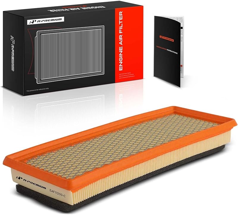 Filtro de ar do motor A-Premium para Fiat 500 1.4L Turbo SOHC – 1 unidade