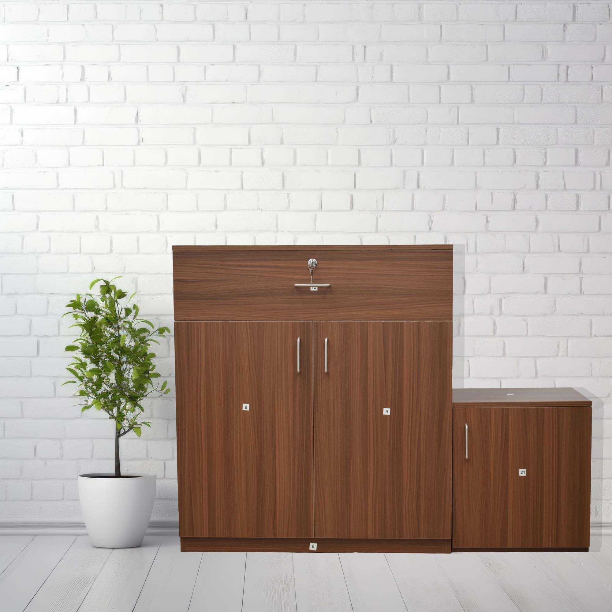GRATUS Sacony Engineered Wood Shoe Rack, Cabinet, Storage, Rack, with Door, Classice Walnut, Wenge (Classic Walnut) (B0CZJLBFHQ) Amazon Price History, Amazon Price Tracker