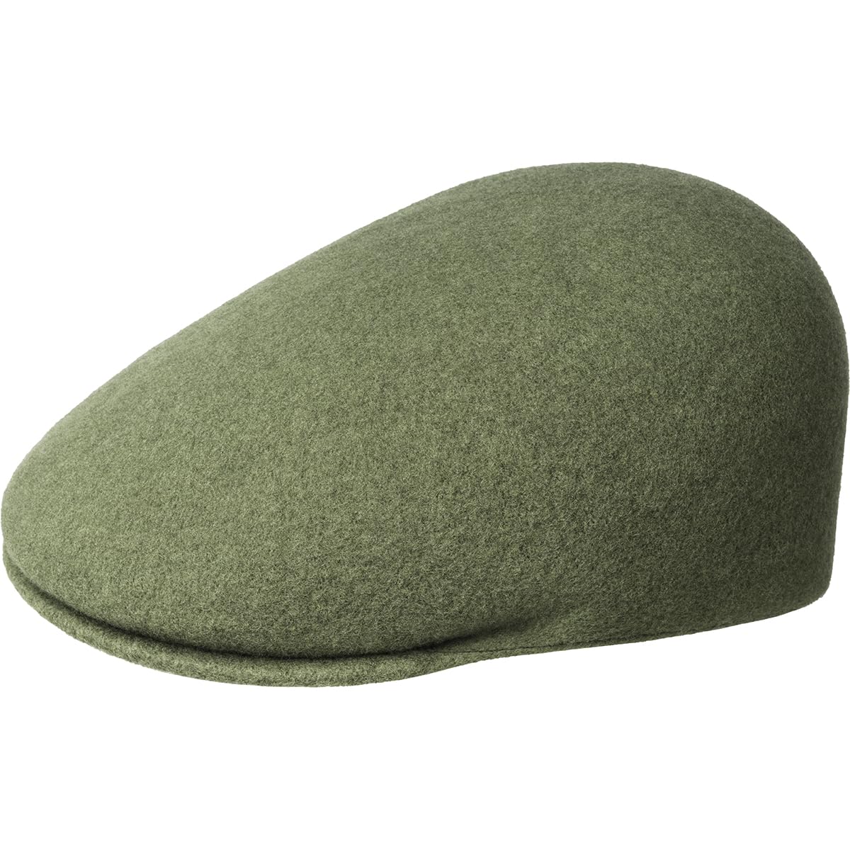 Kangol Women's Darkolive Seamless Wool Gatsby 507 Flat Cap By /Men - Duckbill With Peak, Peak Winter Autumn-Winter - Xl (60-61 Cm)