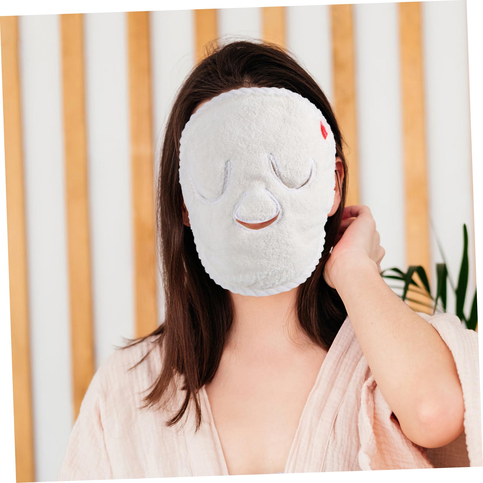 FRCOLOR 10stücke Fleece Handtuch Feuchtigkeitsspendendes Gesichtshandtuch Für Kälte Und Wärmeanwendungen Für Gesichtsbehandlung Und Hautpflege Der Frauen Vielseitig Einsetzbar