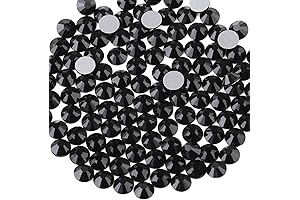 Blackest 4.6-4.8mm Flatback Rhinestones Bag