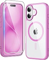 Vista 346 de FNTCASE Funda para iPhone 15 Plus: Fundas magnéticas transparentes para teléfono con protector de pantalla compatible con Magsafe Slim Anti
