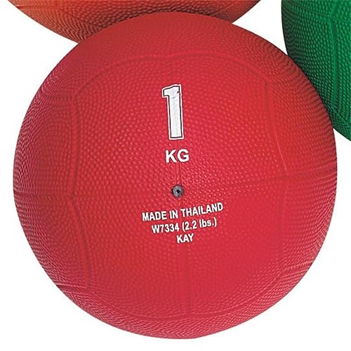 S&S Worldwide Pelota medicinal de goma, 2.2 lb