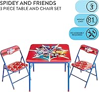 Vista 97 de Idea Nuova Jojo Nickelodeon Siwa - Juego de mesa de 3 piezas con 2 sillas plegables y 1 mesa, a partir de 3 años