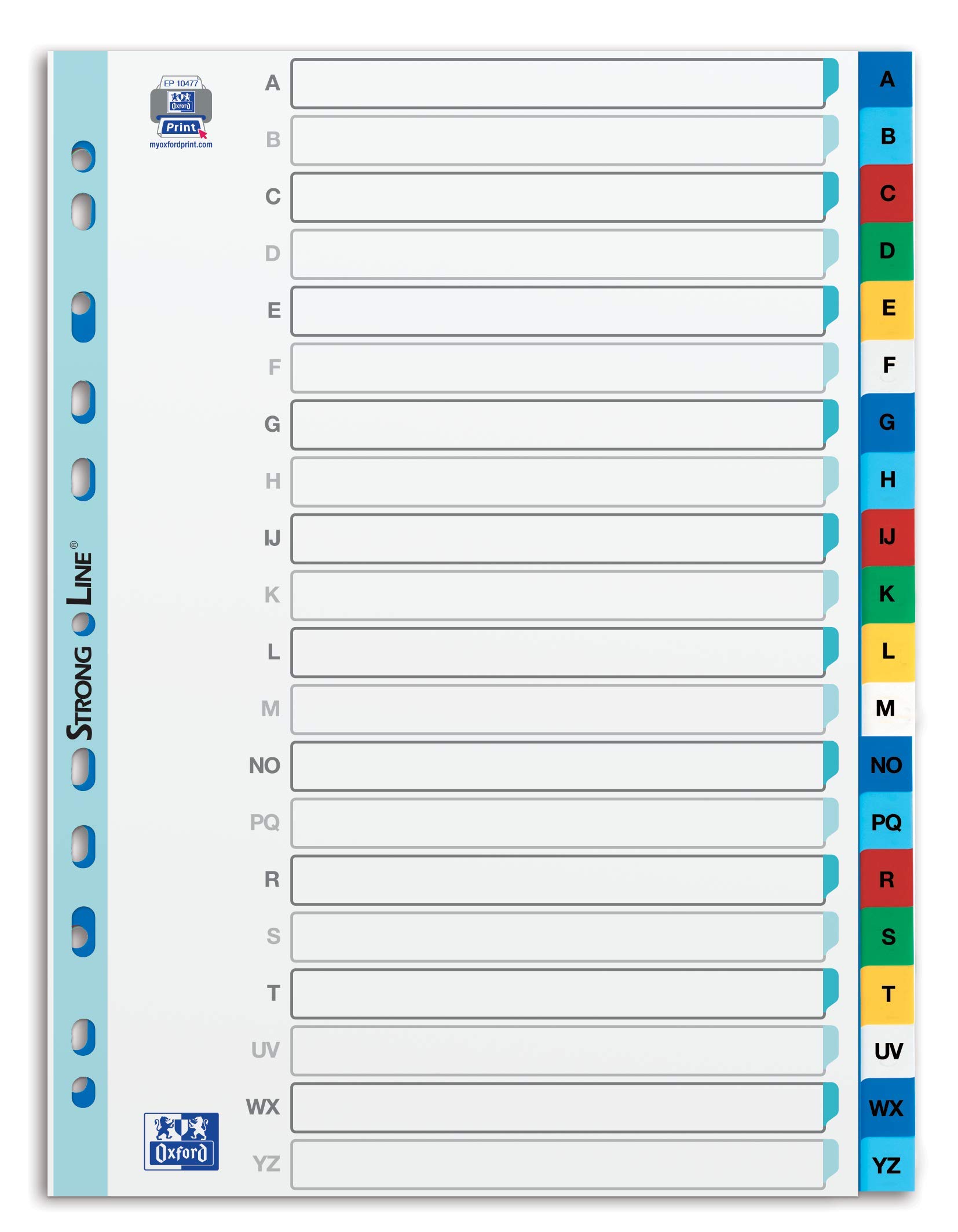 Intercalari Colorati Naturene Elba - 31 Tasti Numerati | Formato A4 - Foto 10