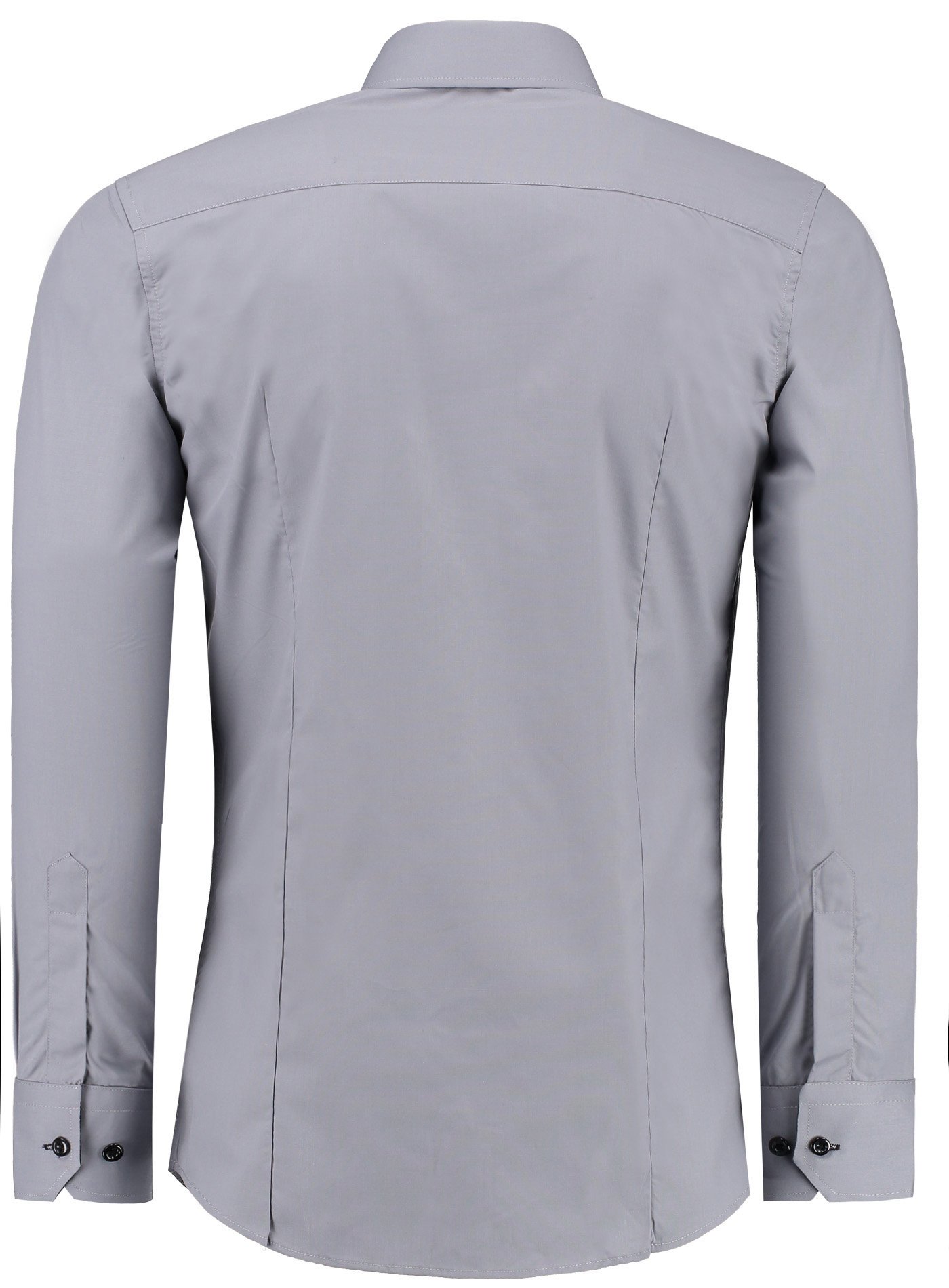J'S FASHION Camicia da Uomo a Maniche Lunghe, Slim Fit, Facile da Stirare, Taglie UE: dalla S alla 6XL