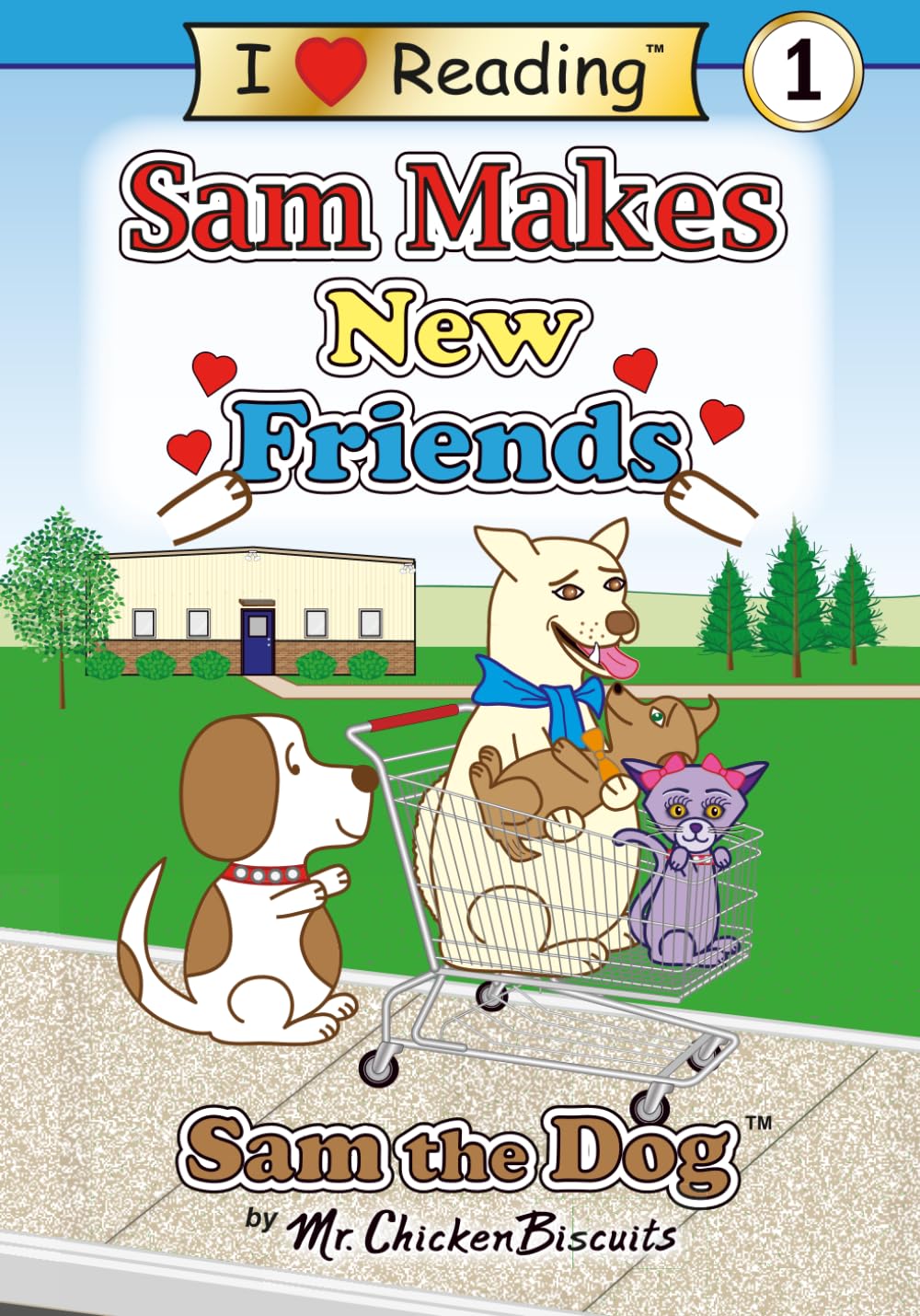 Sam Makes New Friends (Sam the Dog | I Love Reading Level 1)