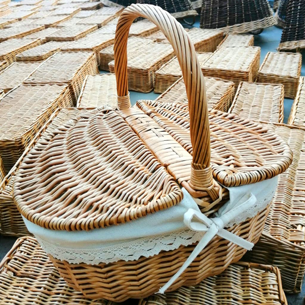 Cestino portatile Picnic Picnic Fotografia Puntelli Casa Storage Candy Bask