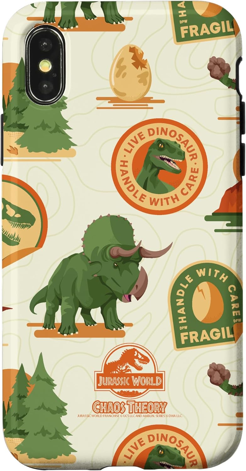 Jurassic World: Chaos Theory Dinosaur all over print Case for iPhone 7 Plus/8 Plus
