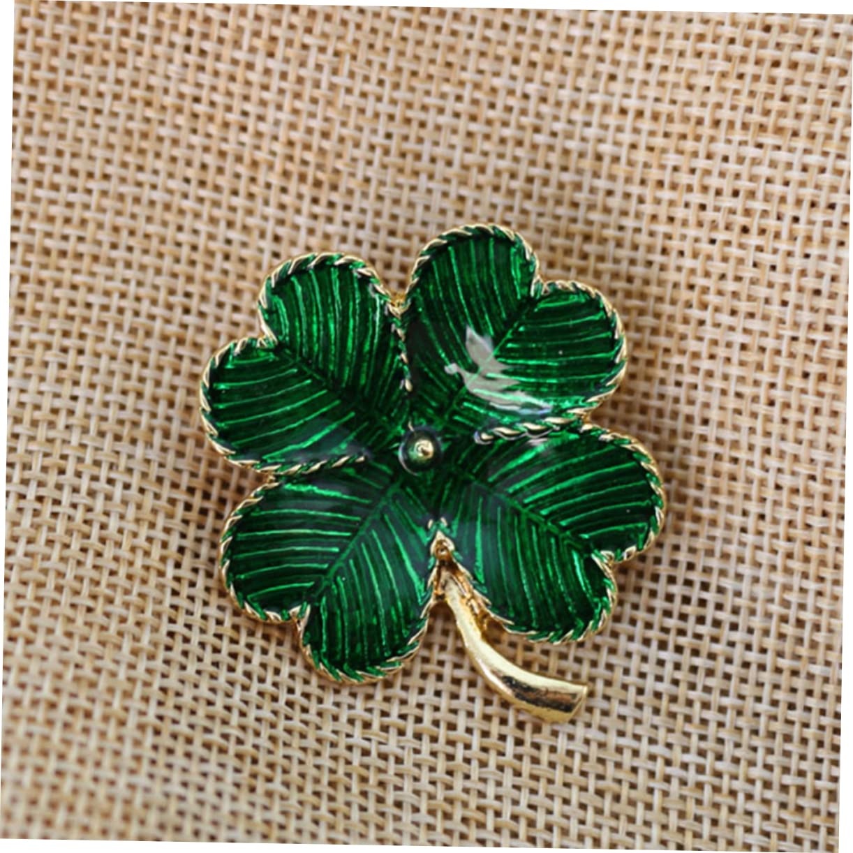 NOLITOY 9 Piezas De Recuerdos De Fiesta Irlandeses Broches De Cuatro Hojas Broches Verdes Embutidoras De Medias Alfiler De Sombrero Ebt Alfileres Irlandeses Accesorios Para El Día