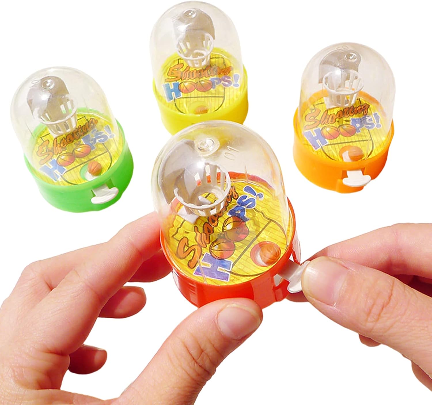 Mini Finger Basketball Juego de Tir, Juegos de Doigts, Finger Basketball Juego de mesa de baloncesto de plástico juguetes de fiesta para niños, color aleatorio (1 unidad)