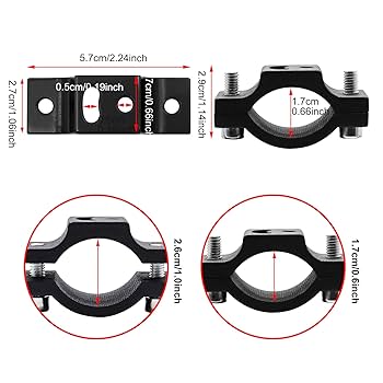 Amazon.co.jp: Aoling パイプ ステー 22MM、パイプ ステー 25MM