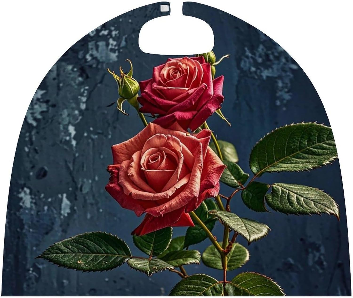 Renaissance Cape Halloween Costume for Men Women Shabby Chic Roses Vintage Capelet for Cosplay Parties Shabby Chic Roses