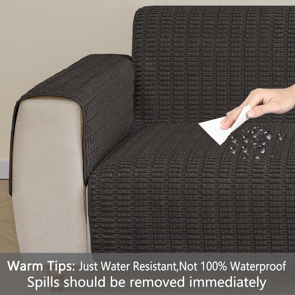 Muamar Dog Bed Cover Sofa Protector,Anti Slip Waterproof Sofa Covers for Living Room Couch Covers,Sofa Mat,Seat Cover, Dog Mat,Pet Pad for Furniture Bed Sofa Protector 1 Piece (60x70 inch, Coffee)