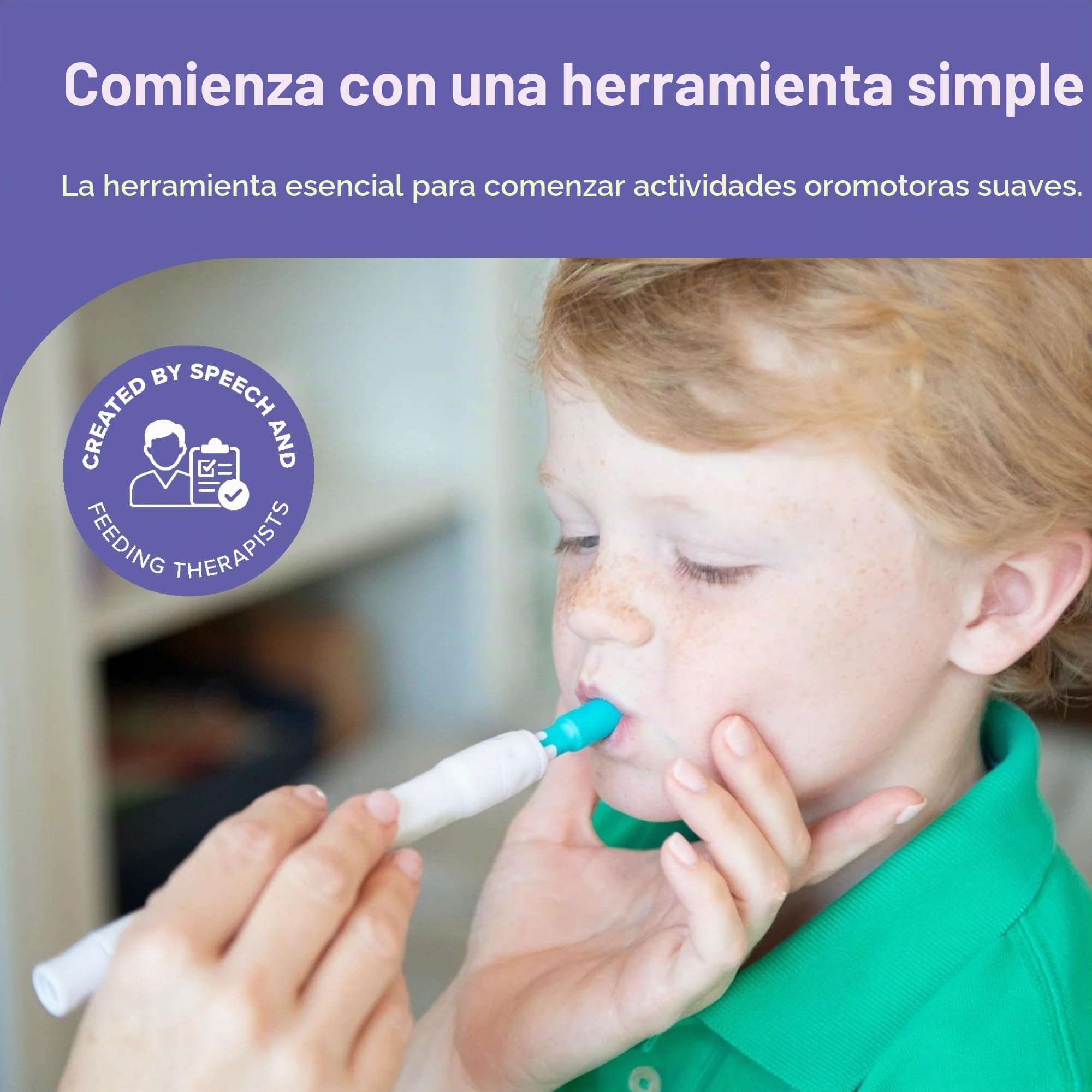 TalkTools® Sensi Herramienta de terapia sensorial oral para voz y alimentación