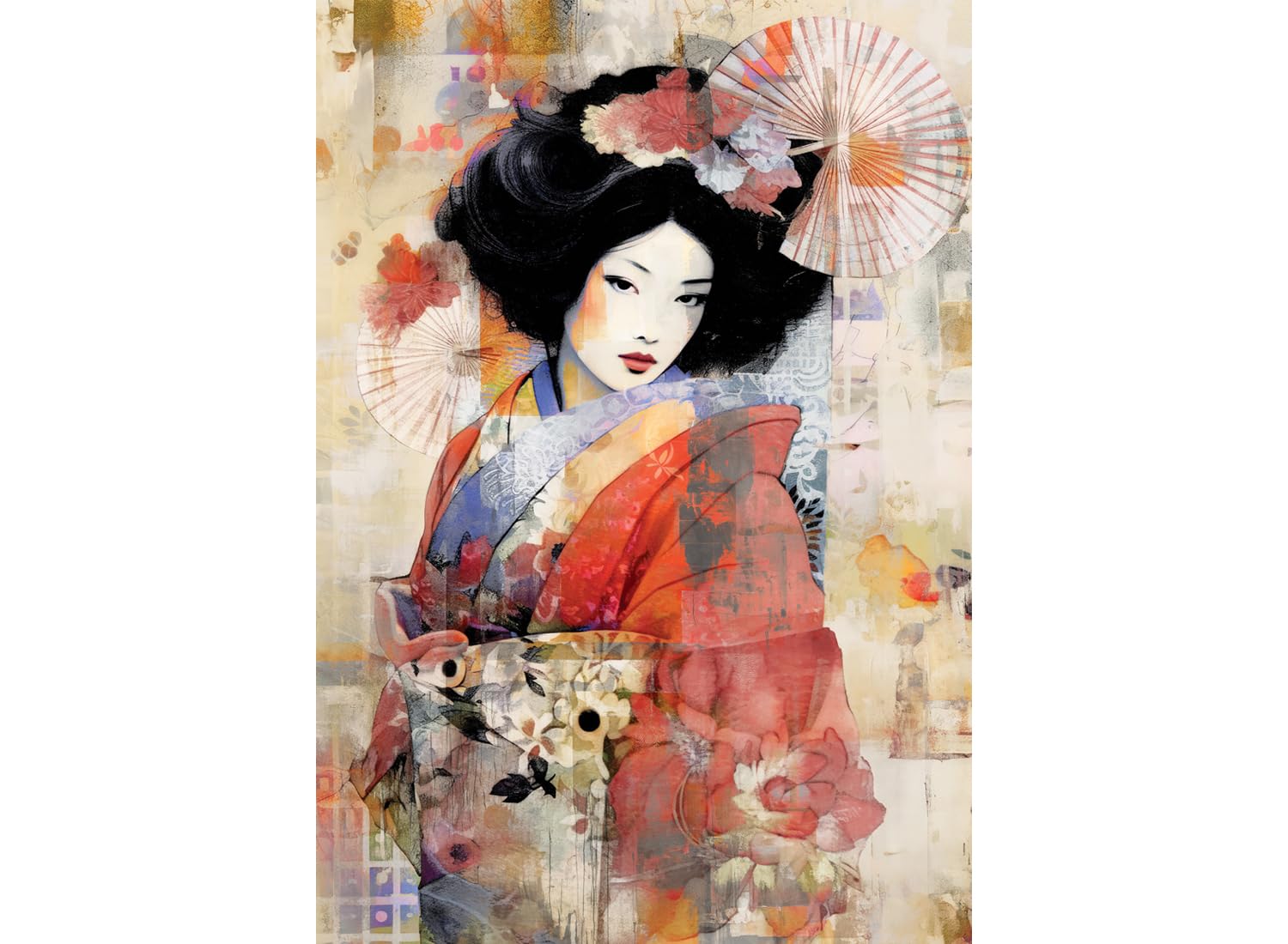 Amazon.com: Anatolian Puzzle - Geisha, 500 Piece Jigsaw Puzzle