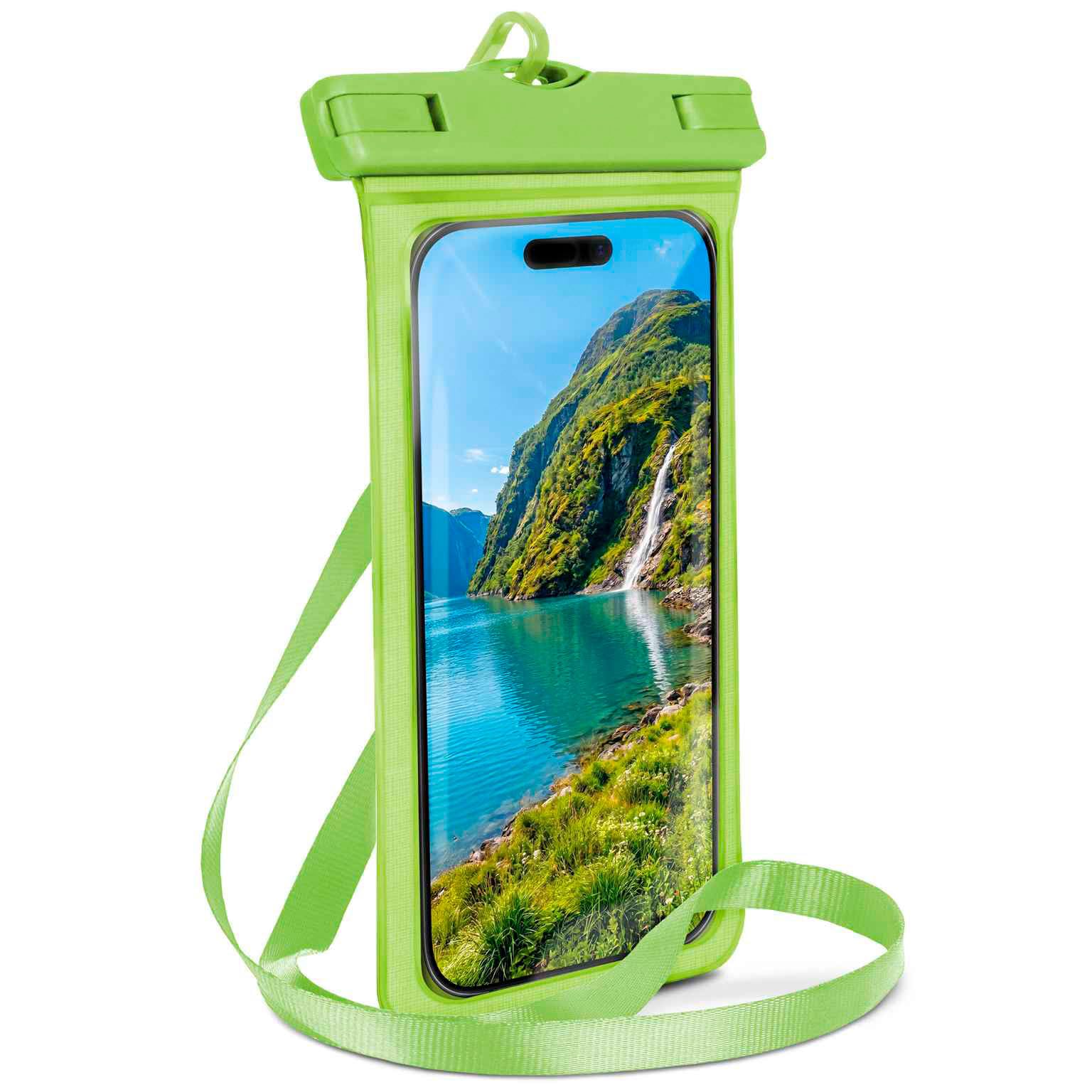 ONEFLOW Beach Bag iPhone 15 – Wasserdichte Hülle mit Touch- und Kamera-Fenster