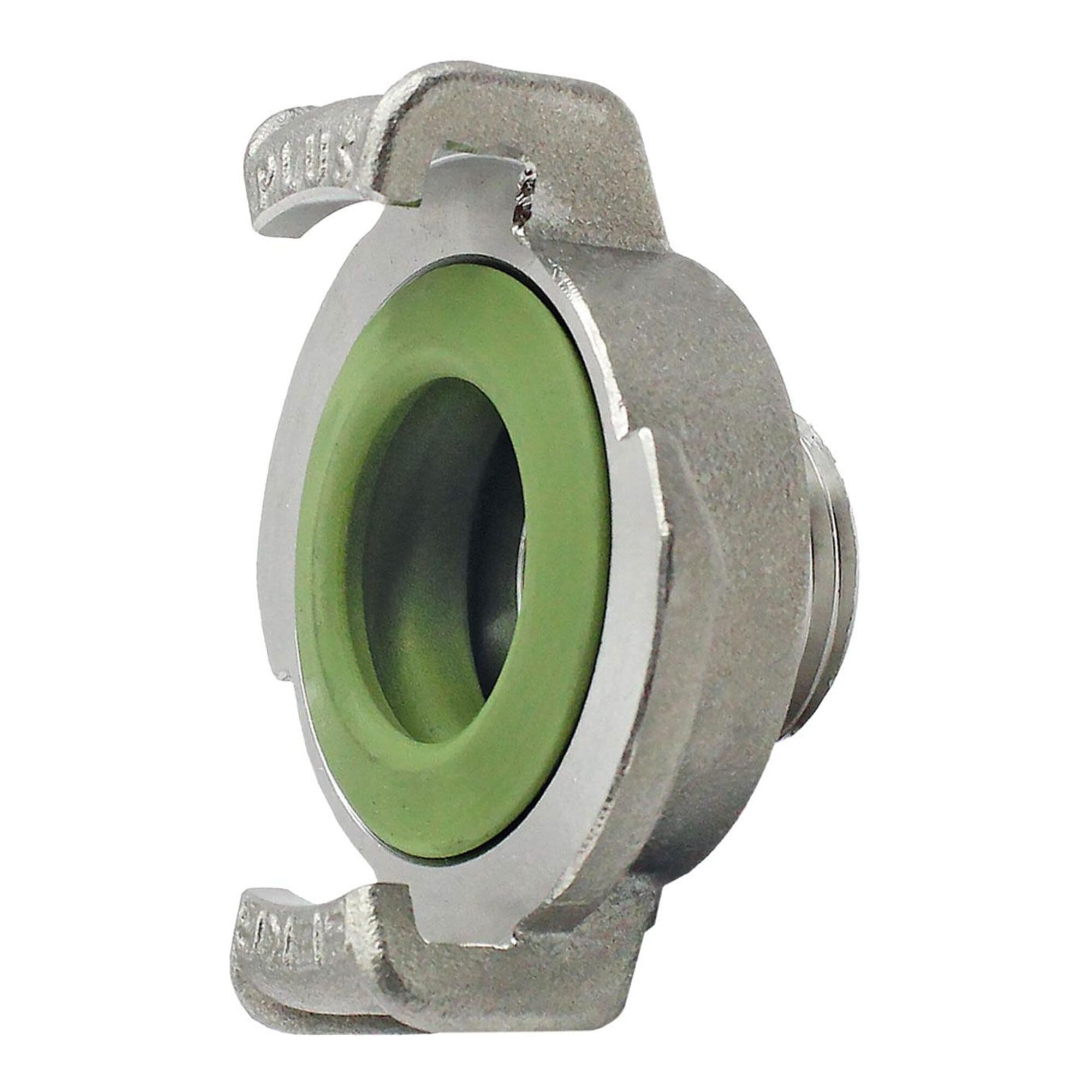 RIEGLER 107831-K 111 A-ES - Raccordo filettato GEKA, rigido, in acciaio INOX G 3/4 esterno, 1 pezzo