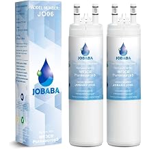 Replacement for Frigidaire WF3CB Water Filter, 2 Pack | Compatible with PureSource 3, 706465, 242086201, 242069601, PS3412266, AP4567491, Height 9 Inches