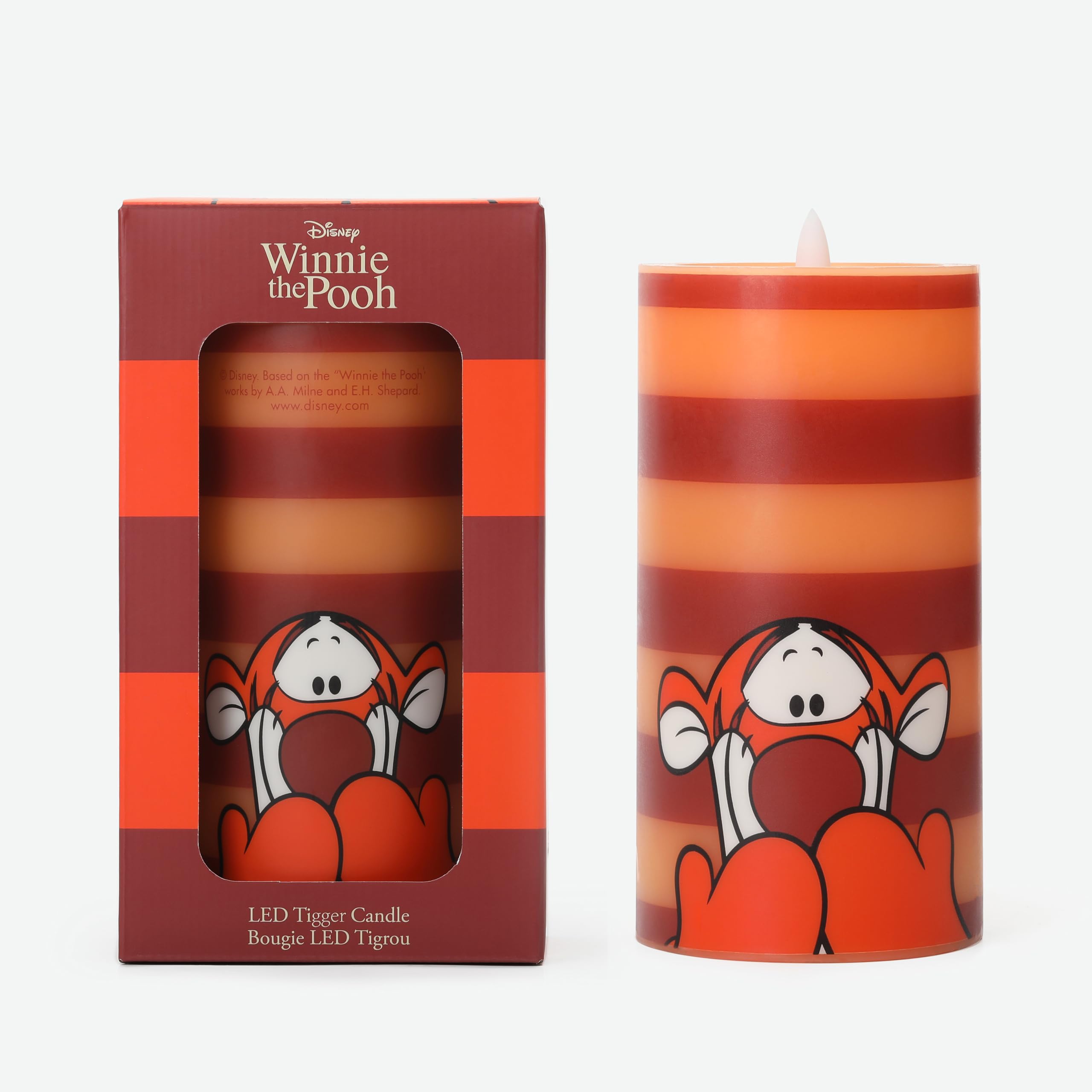 Disney Winnie the Pooh Tigger Inspired LED Candle (Single Flame) – DISWTPLED01O