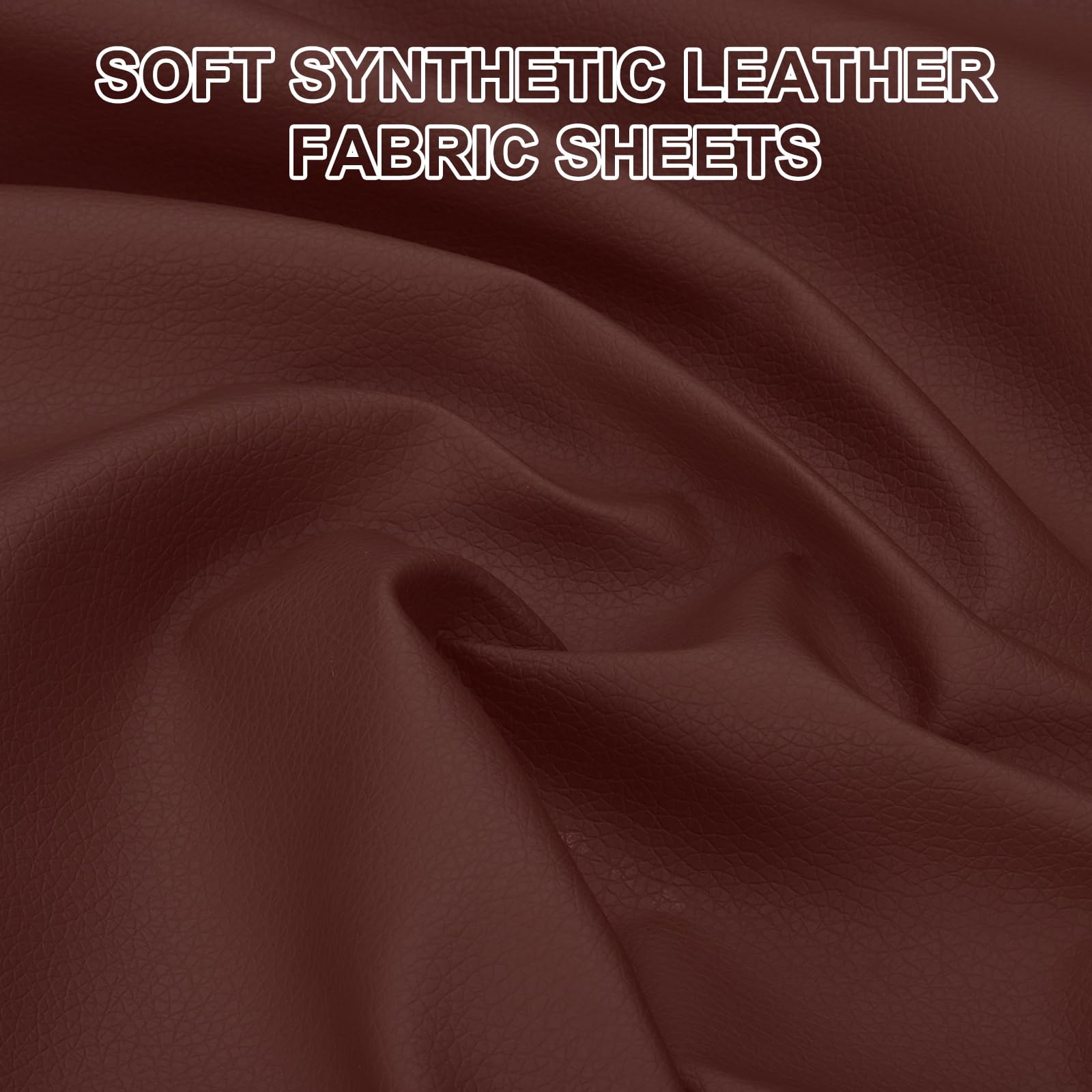 PATIKIL 63x39.4in Faux Leather Sheets - Image 3