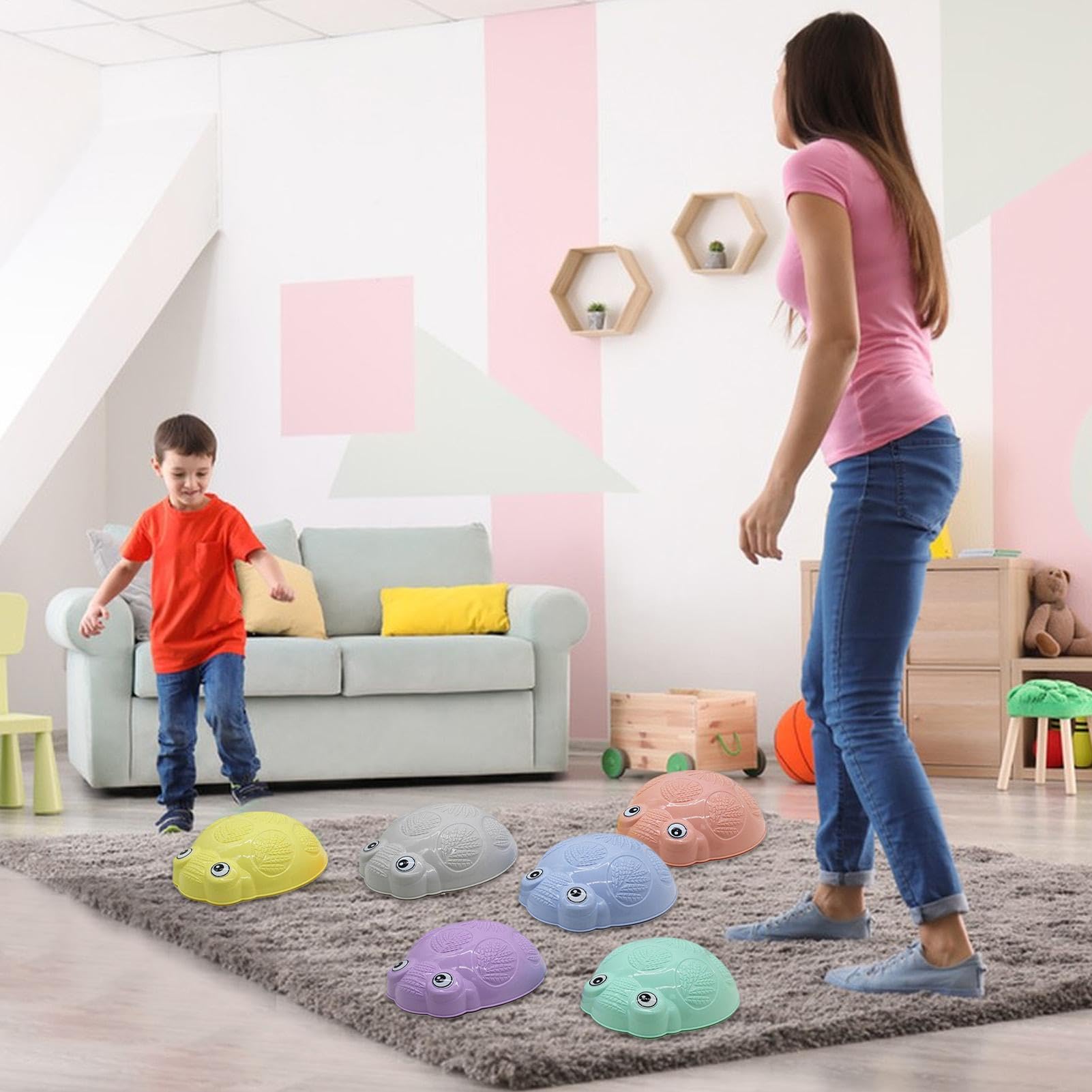 Juguetes Sensoriales Piedras de Equilibrio Juego Sensorial y Habilidades de