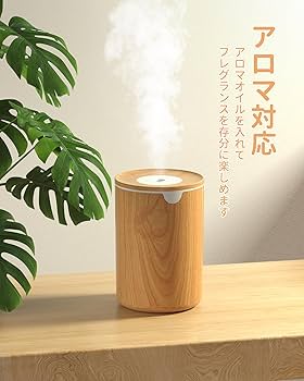 加湿器 木目調 リモコン付き Amazon | 【2024発売新モデル加湿器・木目調】加湿器 小型 卓上
