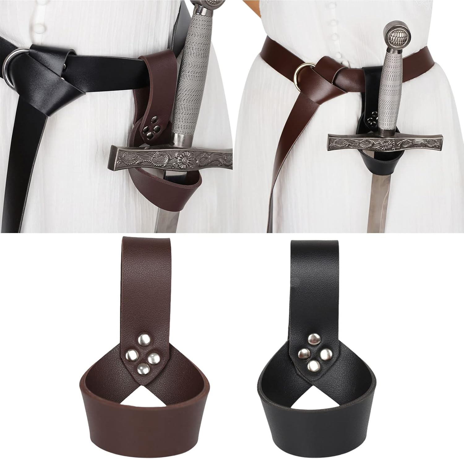 Hammer Holsters Waist Holsters Storage PU Leathers Hammer Hatchets Belt Holder Tools Holsters Holder Waist