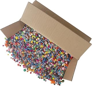 The Beadery Mixed Craft Beads, Multicolor 5LB