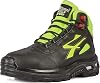 U-Power Red Over Range Legend hoher und bequemer Sicherheitsschuh mit Obermaterial aus weichem Narbenleder Aluminium-Zehenkappe Gore-Tex-Futter und -Sohle wasser- und ölabweisend. 48