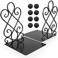 Algopix Similar Product 15 - Anwenk Vintage Bookends with Felt Pads