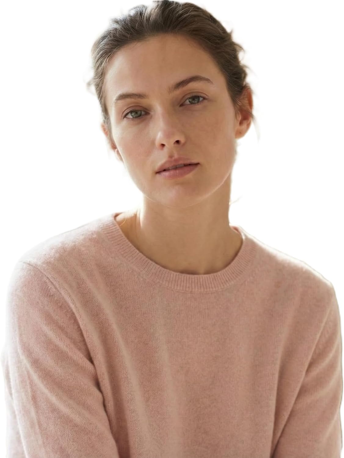 NPIA Certified Original 100% Pure Cashmere Sweater Women | 2-Ply 16 Micron Fine Knit | Lightweight Luxury Crewneck Pullover