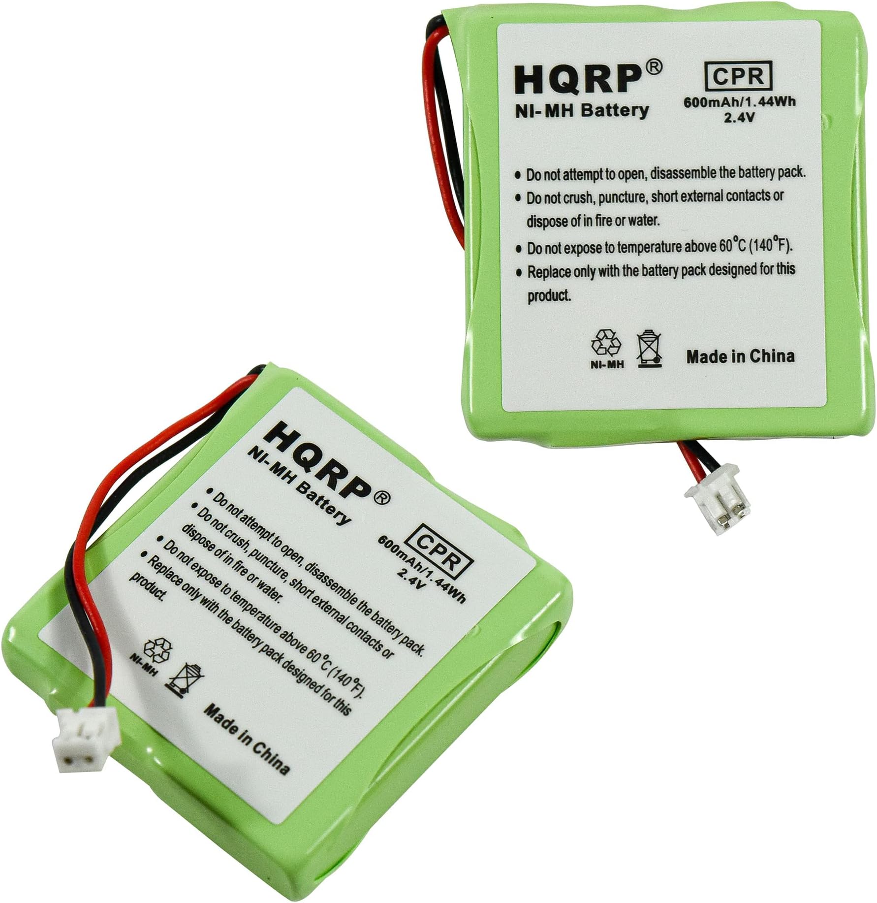 2-Pack Phone Battery Compatible with Fritz!FON DECT MT-D/MT-D VOIP DECT/MT-D AVM20002434 / VOIP DECT / 36F6 Cordless Telephone