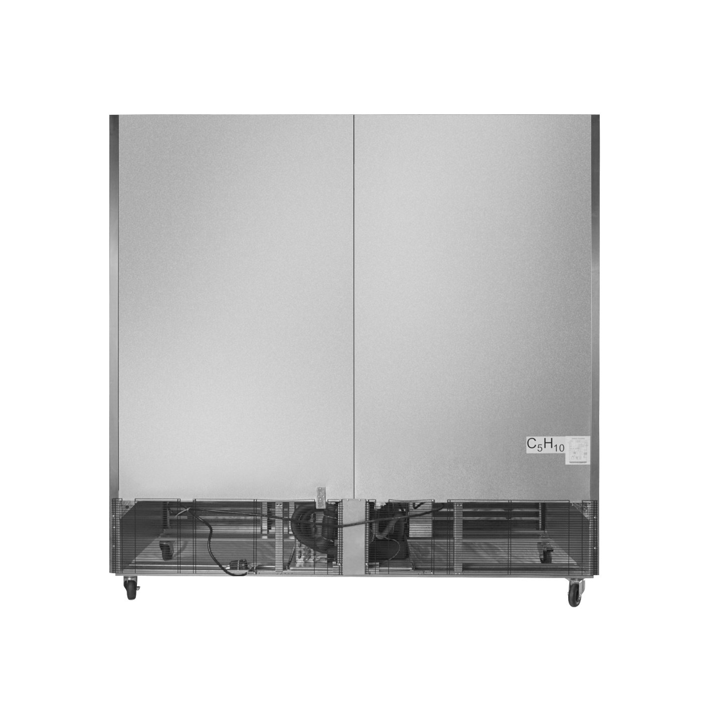 Atosa MBF8003GR 78″ Reach-in Freezer for Restaurant Hotel Cafeteria Steak House | Top Mount Compressor, 64.9 Cu. Ft. | 3-Solid Swing Door, 9 Adjustable Epoxy Coated Shelves | Stainless Steel, 115v