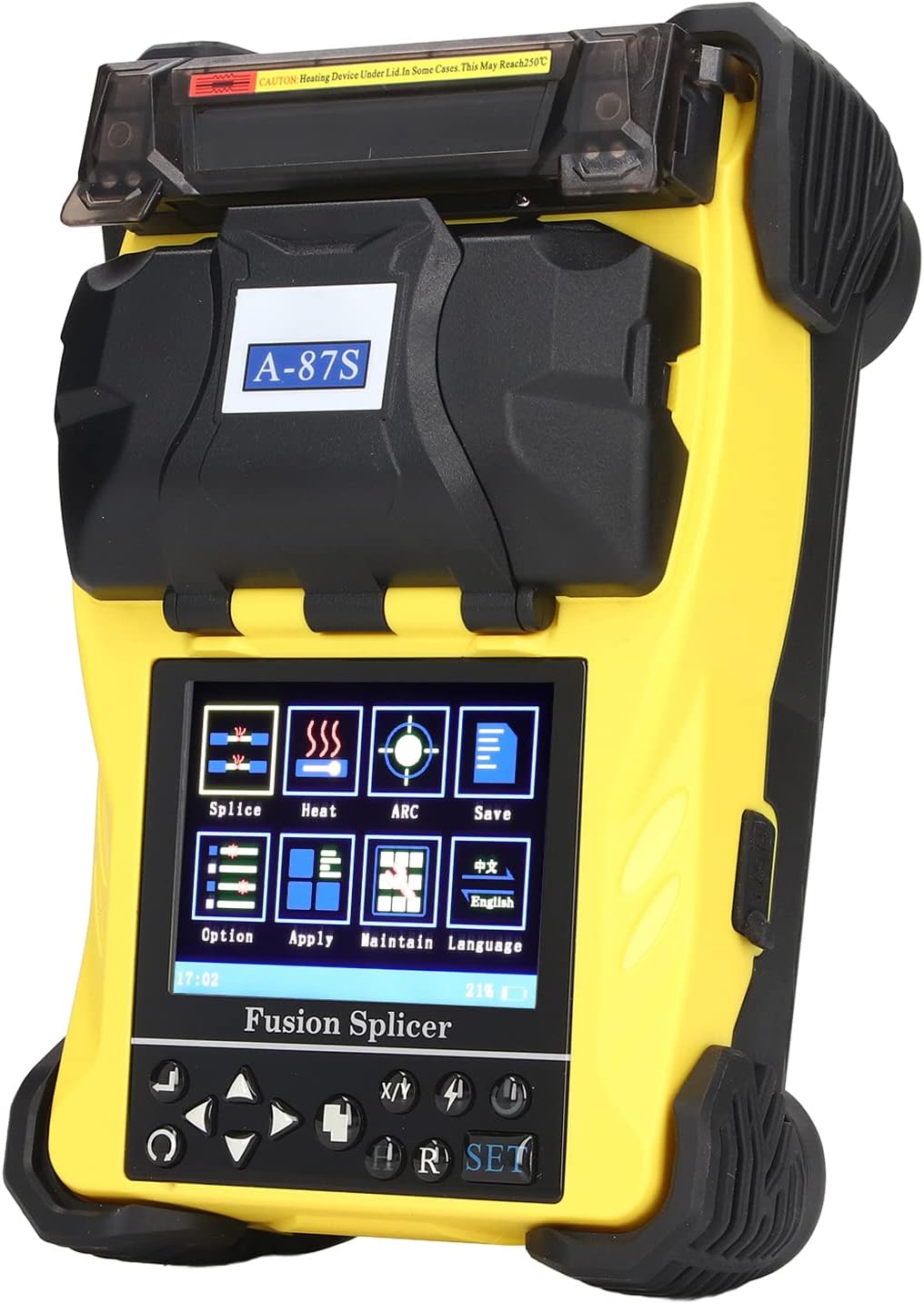 Three in One Fiber Optic Fusion Splicer Tool Kit with Built in Memory