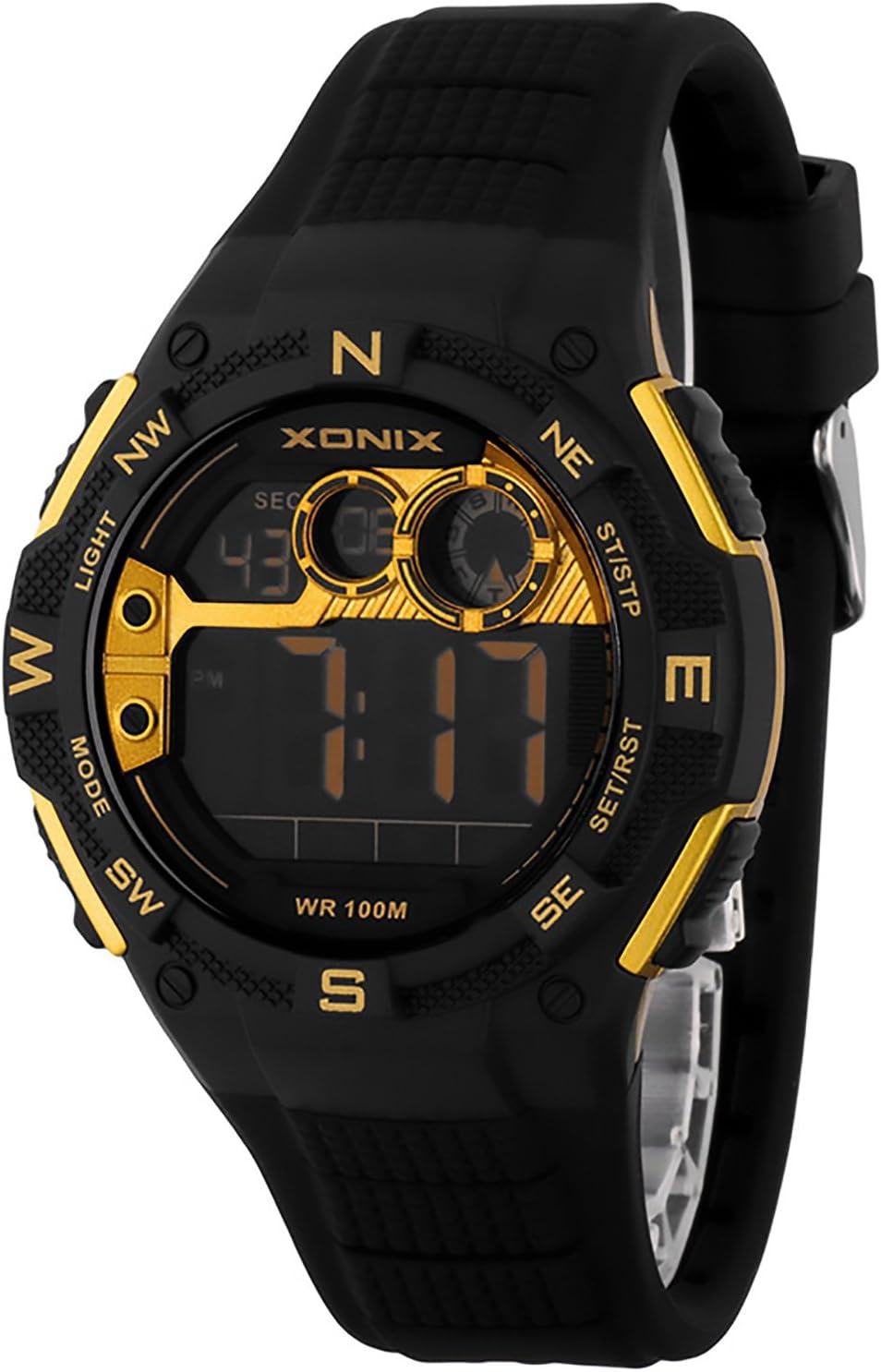 Men's XONIX watch, digital, multifunction, quartz, water resistant 100m, F923JW3GR/1