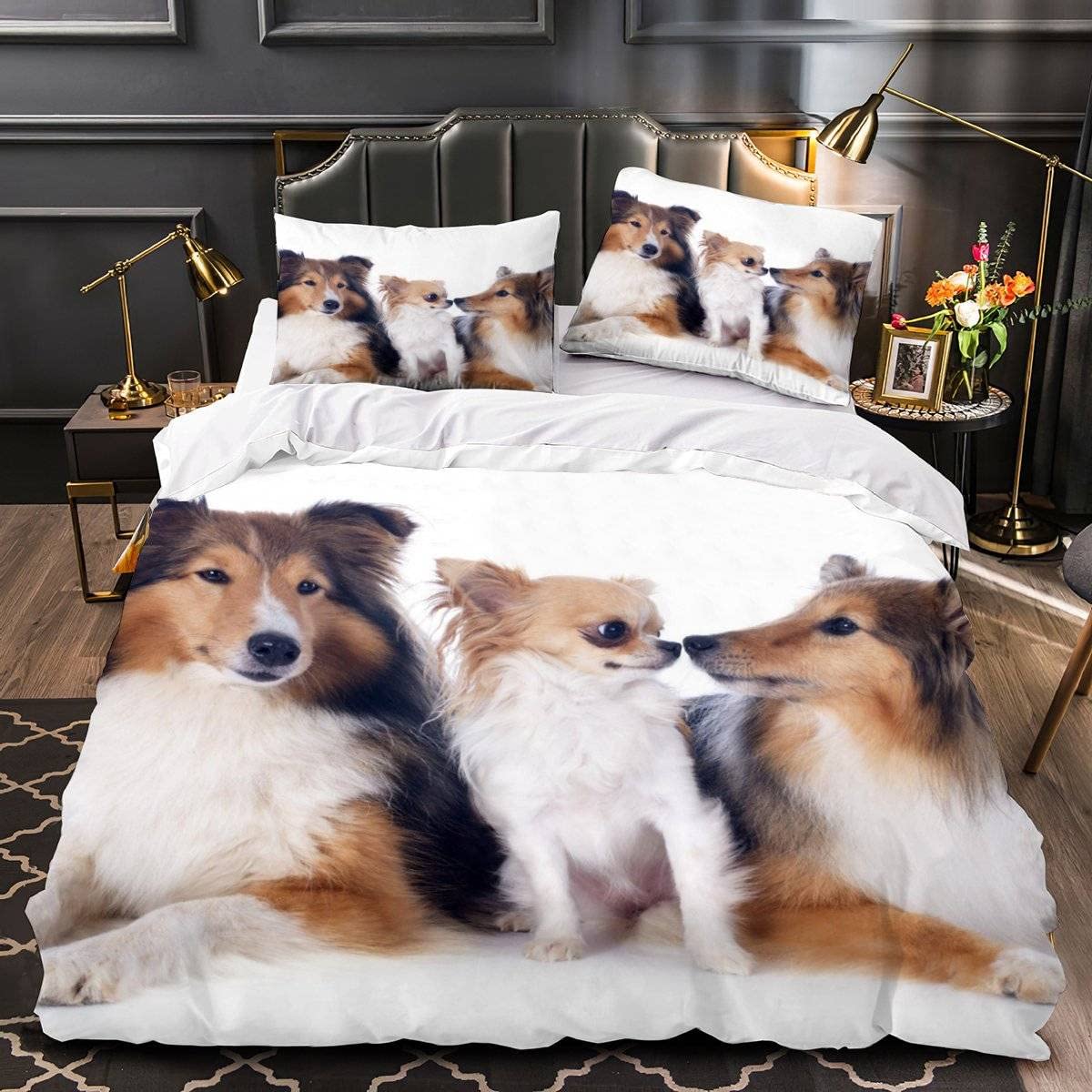 Animal Pictures Hond en poesje – Dekbedovertrek – Eenpersoons – 140×200 cm – Cherry Shop Animal Pictures Hond en poesje – Dekbedovertrek – Eenpersoons – 140×200 cm – Cherry Shop
