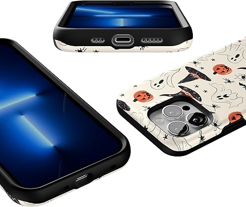 Vista 884 de Casely iPhone 13 Pro Case Compatible with MagSafe Blue Marble Case