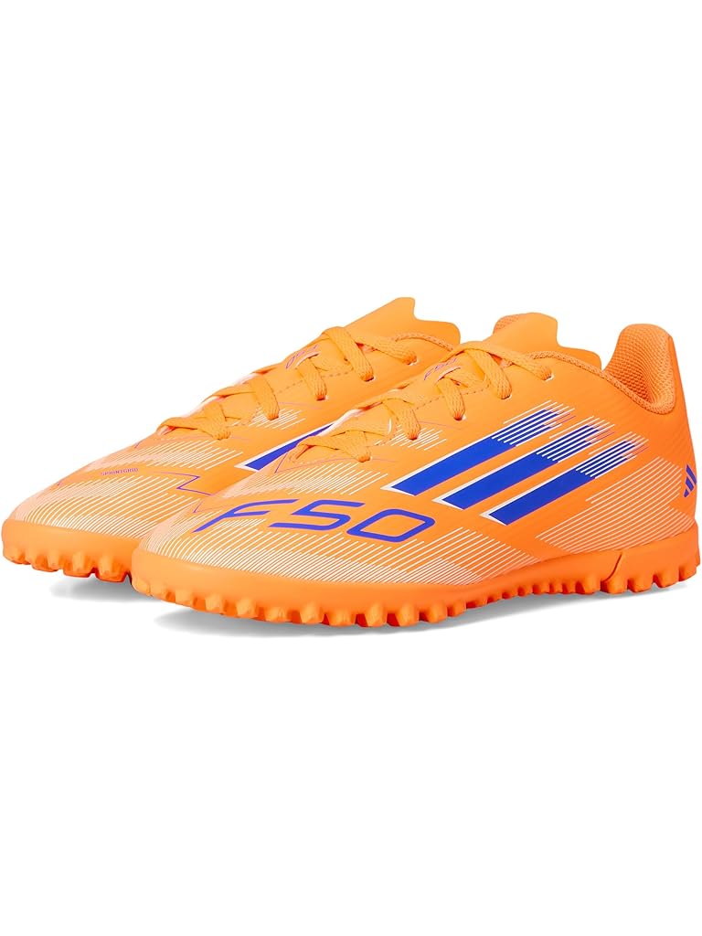 Orange adidas F50 Club Turf Cleats (Little Kid/Big Kid)