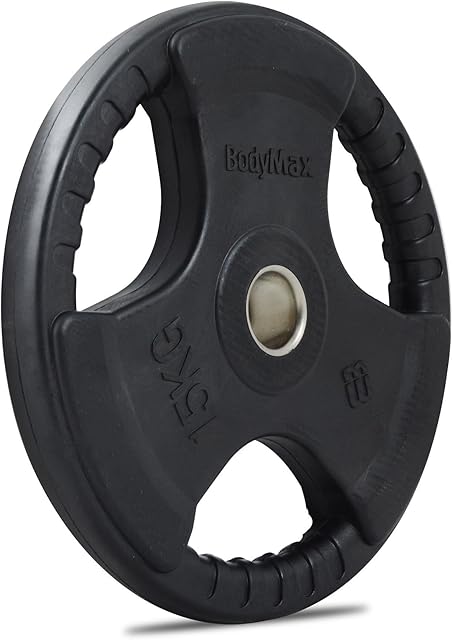 Bodymax Olympic Rubber Radial Weight Disc Plate - 15kg