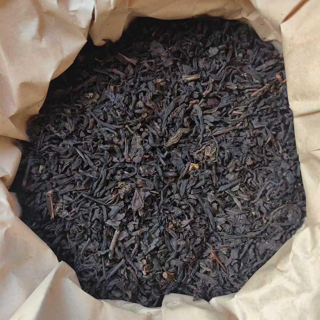 1980s Shenchang Zhan Jin Qian Mark Liu Bao Tea, 800g Basket, Dry S