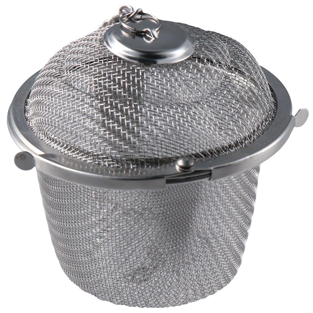 3 Pieces Ultrasonic Cleaner Baskets,Stainless Steel Mesh Tea Drain,3 Sizes Stainless Steel Cleaner Basket Cleaning Small Holder with Lock for Cleaning Jewelry